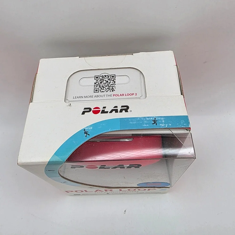 Polar Loop 2 24/7 Activity Tracker Pink Smart Notifications Waterproof